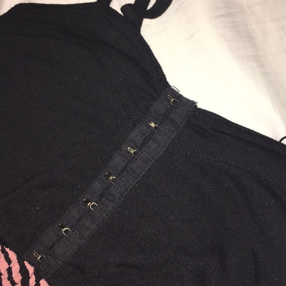 Black and dusty rose pink sundress - Picture 6 of 7